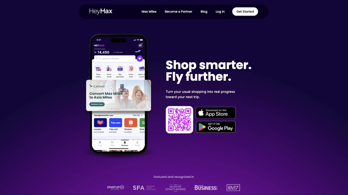 HeyMax.ai homepage